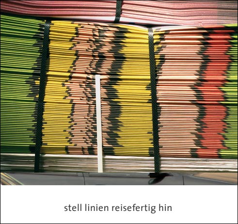 stell linien reisefertig hin